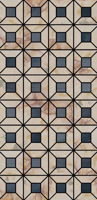 Decorative Wall Panel Designer Brown 4x2 Ft - Pn 03738