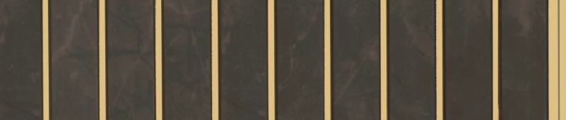Brown Marble Charcoal Louver & Stone 8x1 Ft - Pn 00765