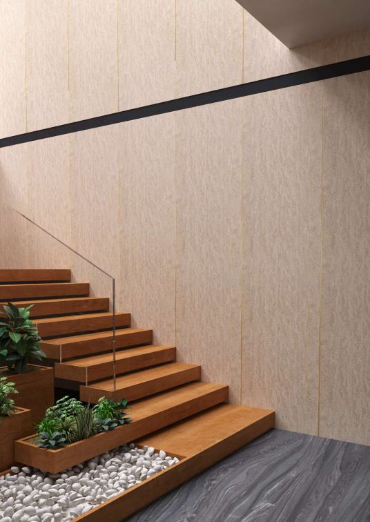 Brown Marble Charcoal Louver & Stone 8x2 Ft - An 9816