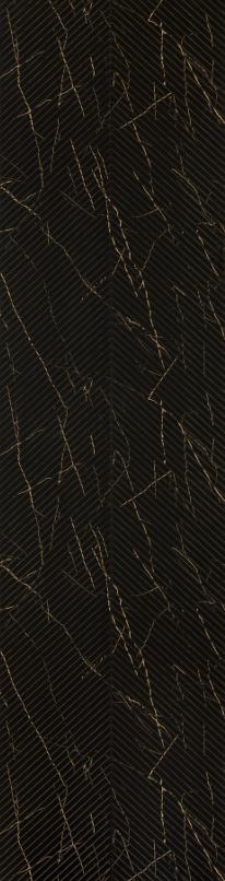 Brown Marble Charcoal Louvers Panel & Stone 8x1 Ft - Ed12006