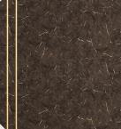 Brown Patterned Charcoal Louver Designer 8x2 Ft - An 9821