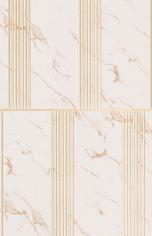 Brown Patterned Charcoal Louver Designer 8x2 Ft - Tr 9612