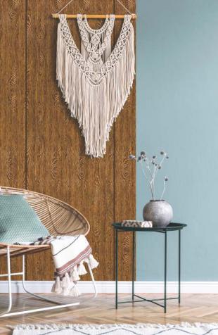 Decorative Wall Panel Designer Brown 8x2 Ft - 2A 01903