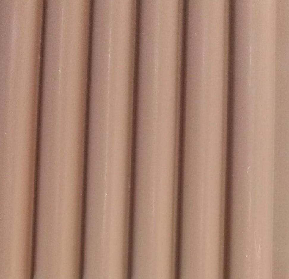 Brown Plain Colour Charcoal Louver Colors 8x0.39 Ft - Wl 1818