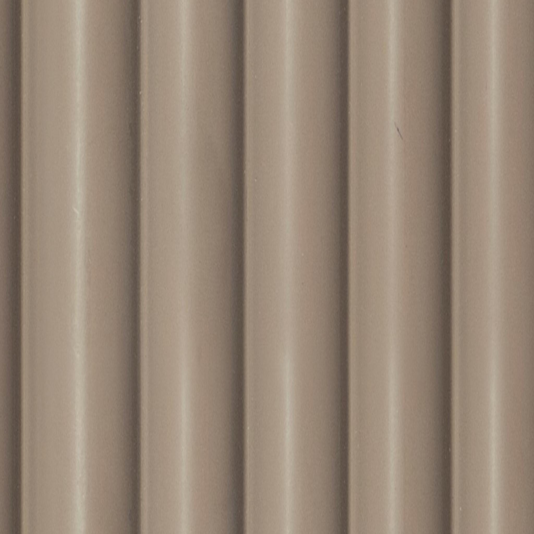 Brown Plain Colour Charcoal Louver Colors 8x0.39 Ft - Wl 1818