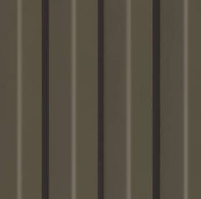 Brown Plain Colour Charcoal Louver Colors 8x0.41 Ft - 1602