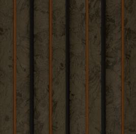 Brown Stone Charcoal Louver Marble & 8x0.39 Ft - Wl 1606