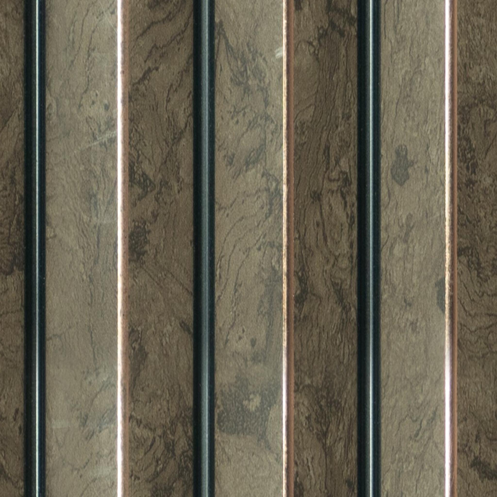 Brown Stone Charcoal Louver Marble & 8x0.39 Ft - Wl 1606