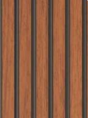 Brown Wood Charcoal Louvers 8x1 Ft - Rc 1113