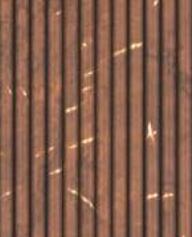 Brown Wood Charcoal Louvers 8x1 Ft - Rc 1117