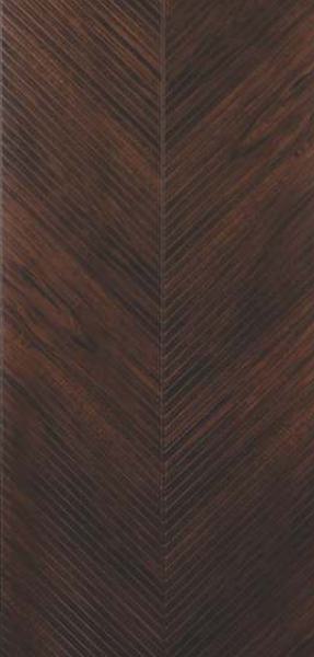 Brown Wood Charcoal Louvers 9.5x1 Ft - Rc 11102