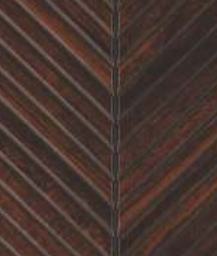 Brown Wood Charcoal Louvers 9.5x1 Ft - Rc 11102