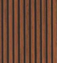Brown Wood Charcoal Louvers 9.5x1 Ft - Rc 11134
