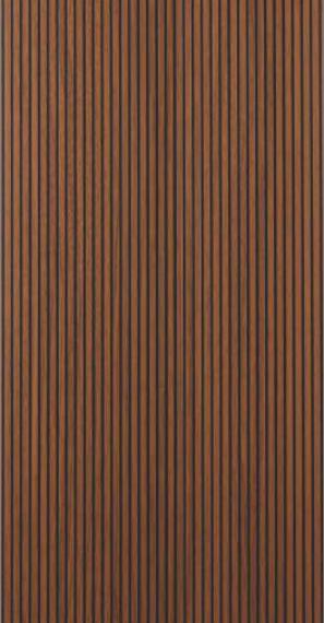 Brown Wood Charcoal Louvers 9.5x1 Ft - Rc 11134