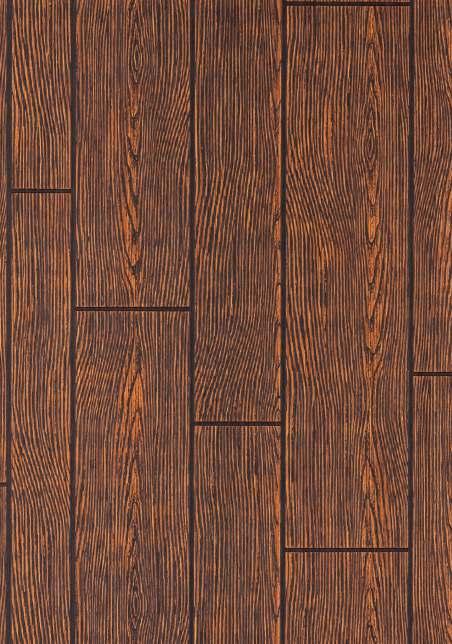 Decorative Wall Panel Wood Brown 8x4 Ft - Ed 18127