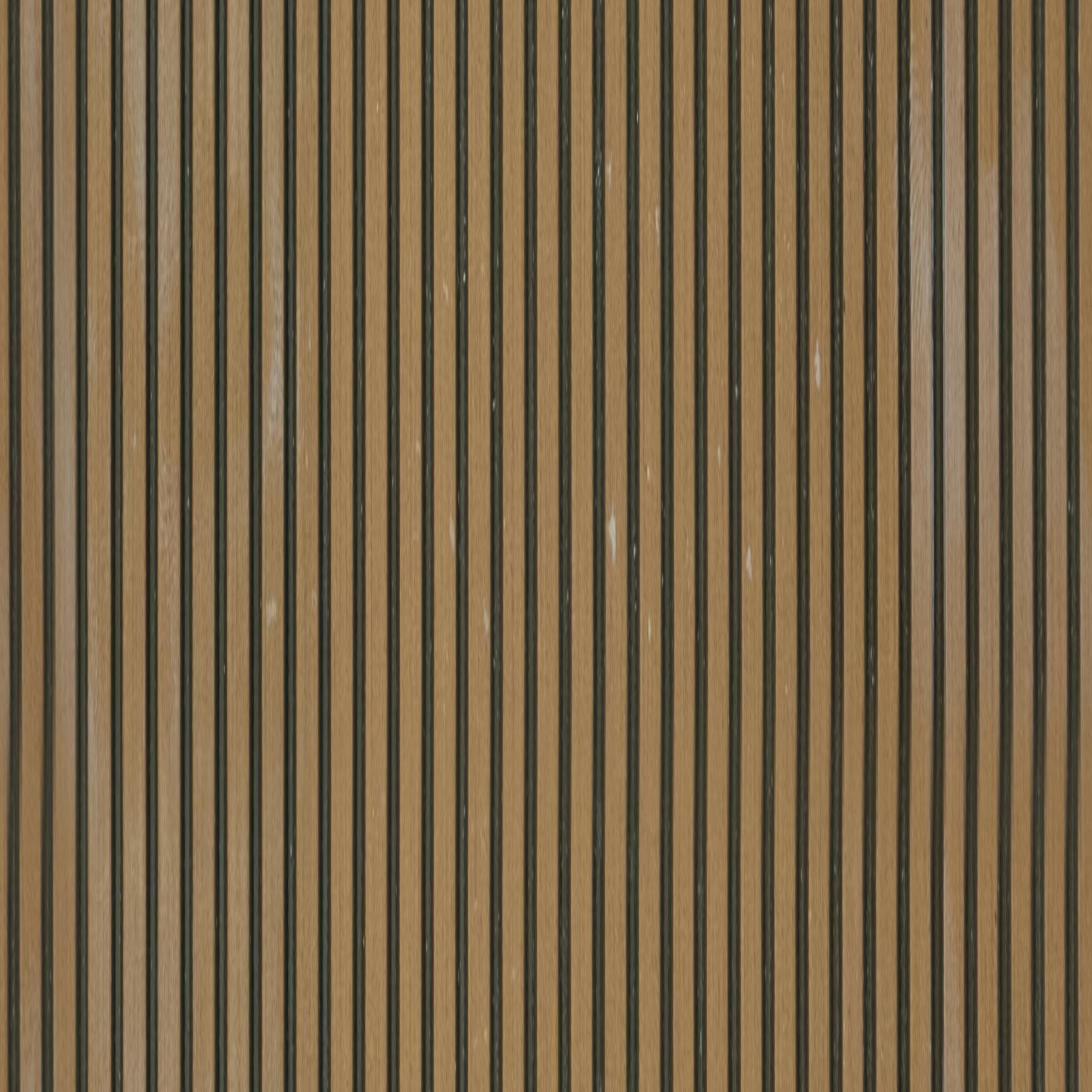 Rang Charcoal Louver Wood Brown 8x1 Ft - Ra 8103