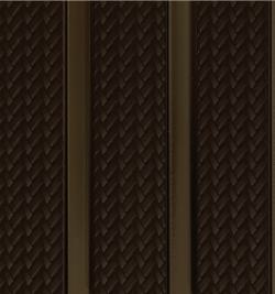 Brown Wooden Charcoal Louver Wood 8x0.39 Ft - Wl 1617