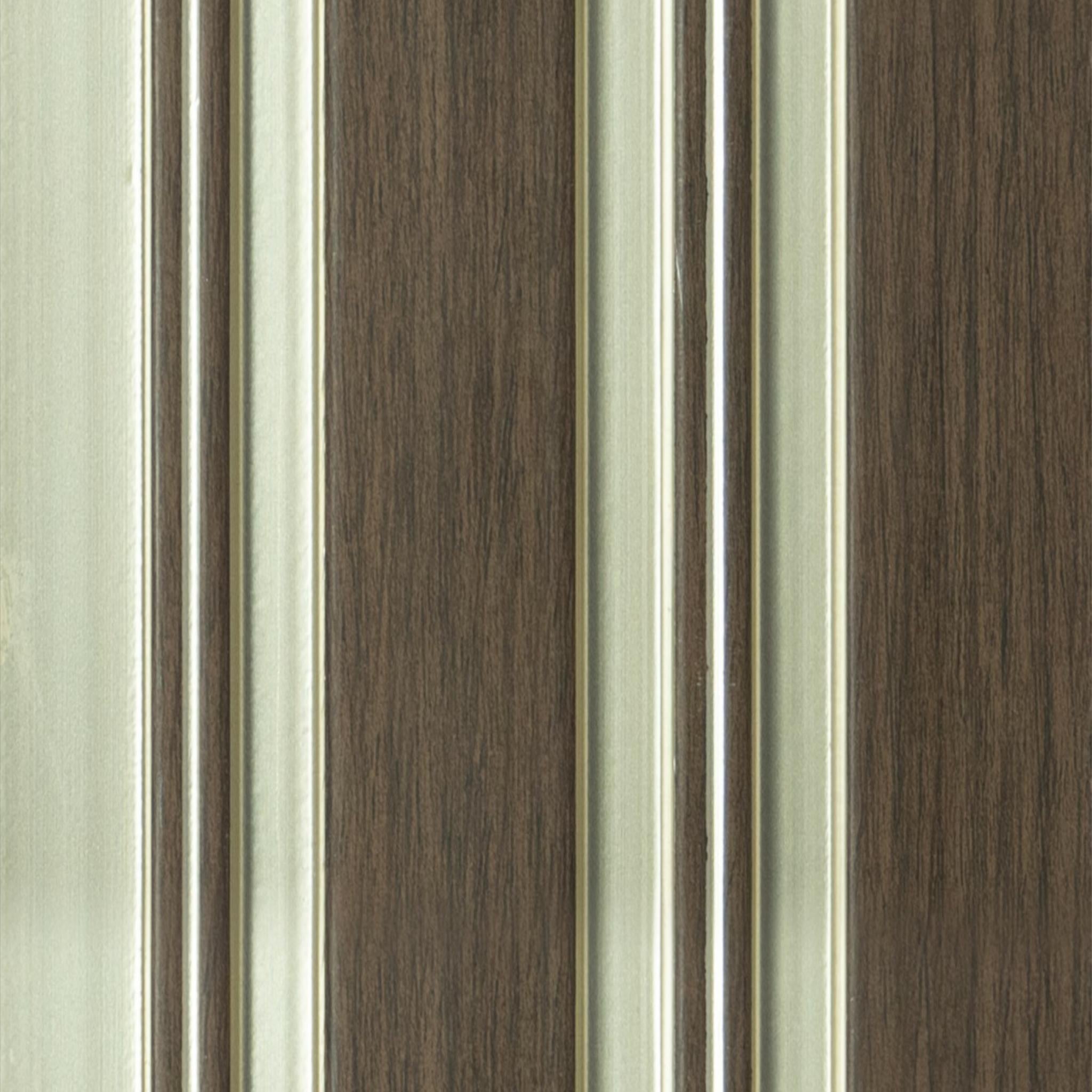 Brown Wooden Charcoal Louver Wood 8x0.39 Ft - Wl 1628