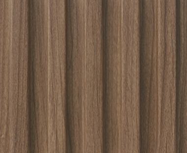 Brown Wooden Charcoal Louver Wood 8x0.41 Ft - Md 6410