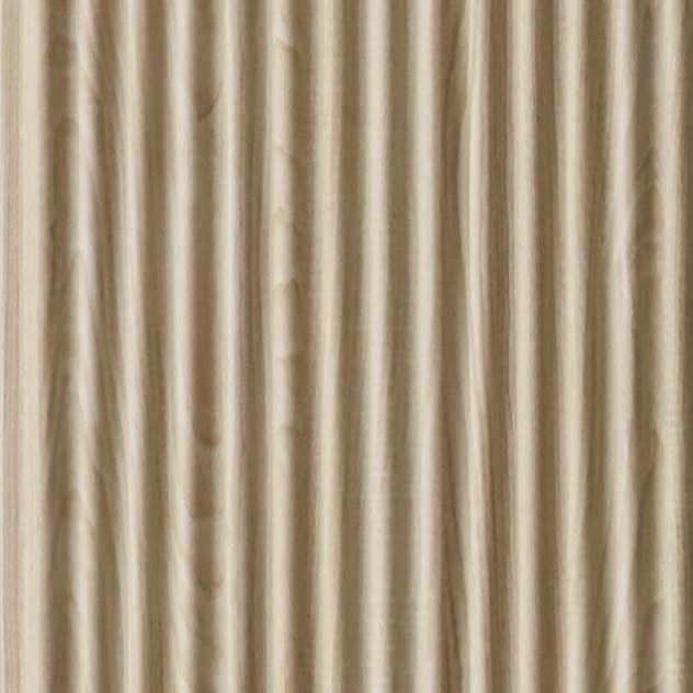 Brown Wooden Charcoal Louvers Panel Wood 9.5x0.37 Ft - Pn 03548