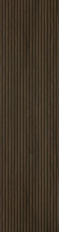 Brown Wooden Charcoal Louvers Wood 8x1 Ft - Ed11020