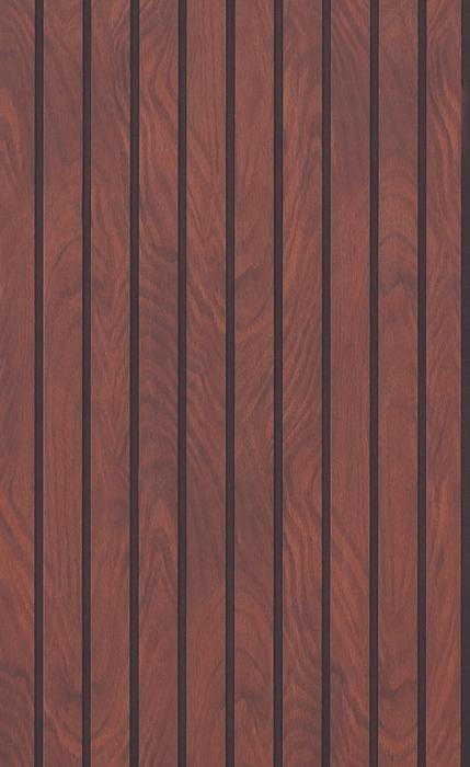 Brown Wooden Charcoal Louvers Panel Wood 8x1 Ft - Ed 9003