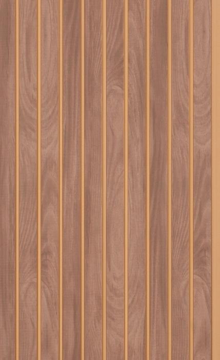 Brown Wooden Charcoal Louvers Wood 8x1 Ft - Ed 9005