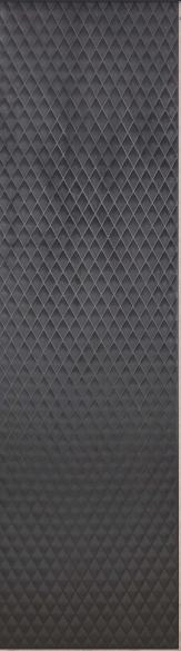 Quilt Diamond Velvet Finish Decorative Wall Panel Fabric Grey 8x2 Ft - Cn 17