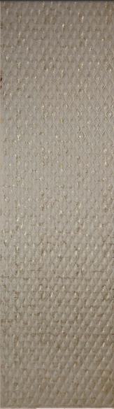 Quilt Diamond Velvet Finish Decorative Wall Panel Fabric White 8x2 Ft - Cn 18