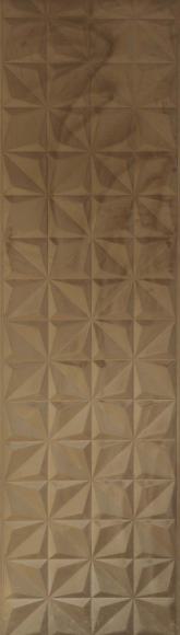 Caitin Foster Velvet Finish Decorative Wall Panel Fabric Brown 8x2 Ft - Cn 25