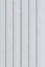 Charcoal Concrete 12 Mm Louvers Panel Marble & Stone Grey 9x0.4 Ft - 7801