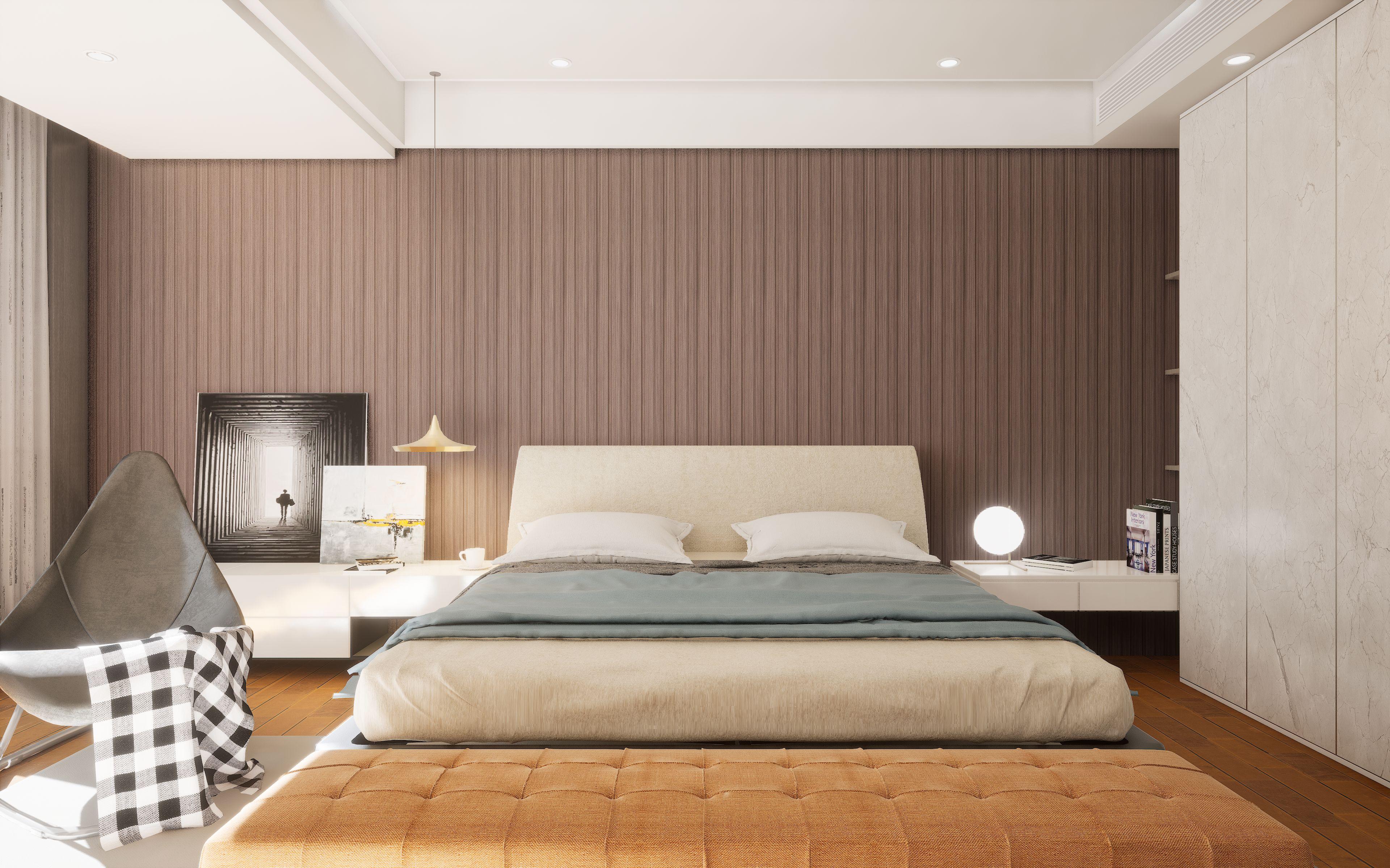 Dark Brown Charcoal Clads Series Louvers Wood 8x0.41 Ft - 2002 Fc37