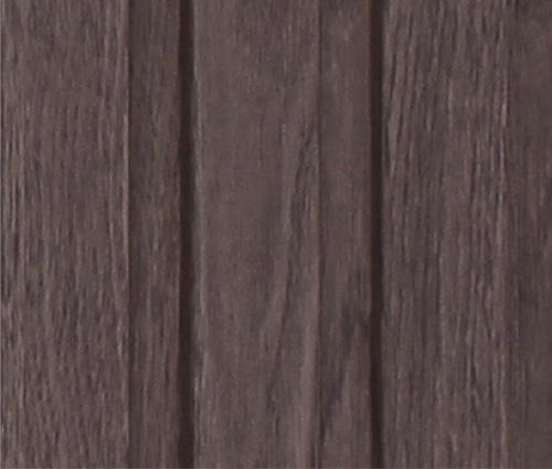 Dark Brown Charcoal Clads Series Louvers Wood 8x0.41 Ft - 2002 Fc37