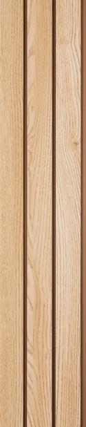 Louver Panel Wood Brown 8x0.41 Ft - E120 8