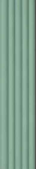 Estella Decor Charcoal Louvers Plain Colors Green 8x0.39 Ft - Ed 1810