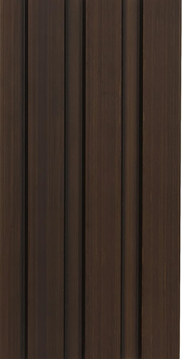 Interlock Wpc Louvers Wood Espresso Brown 9.35x0.41 Ft - Pn 02736 E