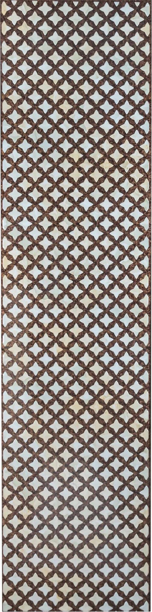 Aspire Series Patterned Decorative Wall Panel Designer Grey 8x2 Ft - 40051