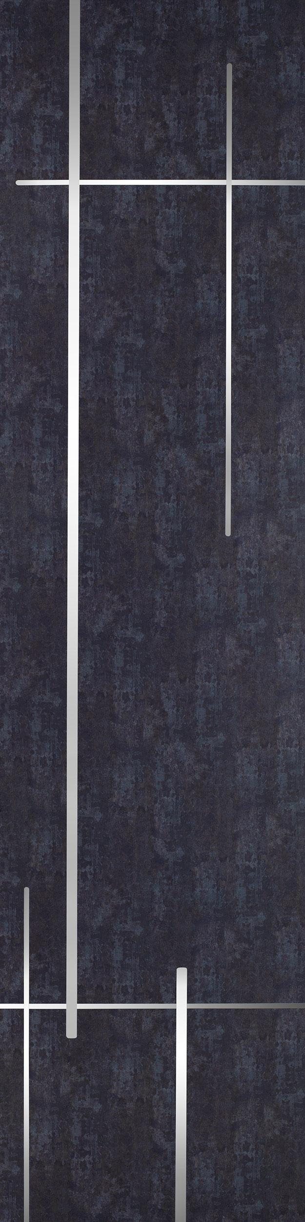 Allure Series Patterned Decorative Wall Panel Designer Grey 8x2 Ft - 5221