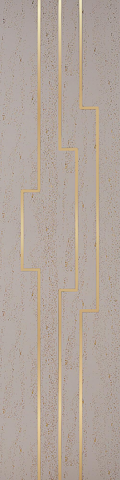 Allure Series Patterned Decorative Wall Panel Designer Grey 8x2 Ft - 5413