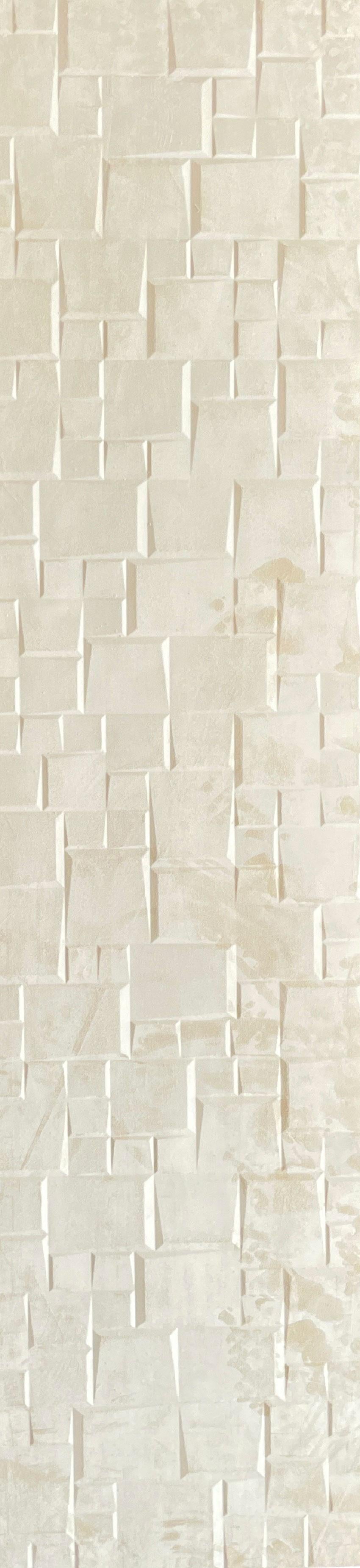 Glitz Series Patterned Decorative Wall Panel Designer Grey 9x2 Ft - 60104