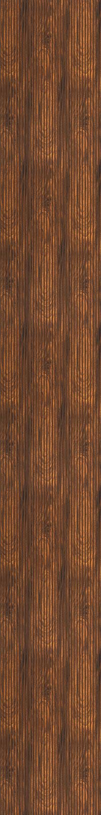 Chisel Series Wood Louvers Brown 8x1 Ft - 9741