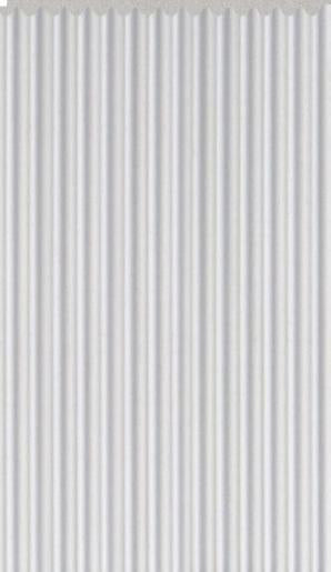Frosted White Interlock Charcoal Louvers Plain Colors 8x0.37 Ft - Pn 02710 F