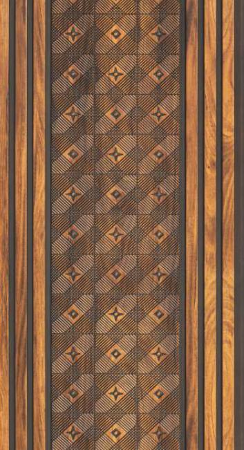 Decorative Wall Panel Designer Brown 8x1 Ft - Gl 12323