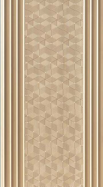 Decorative Wall Panel Designer Brown 8x1 Ft - Gl 12327