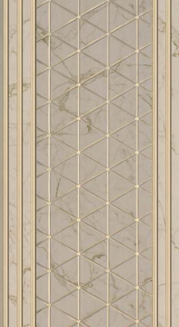 Decorative Wall Panel Designer Beige 8x1 Ft - Gl 12340