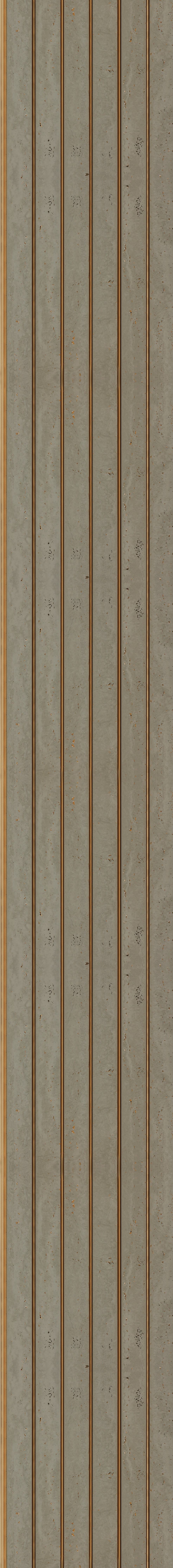 Decorative Wall Panel Marble & Stone Grey 8x0.83 Ft - Gl 6364