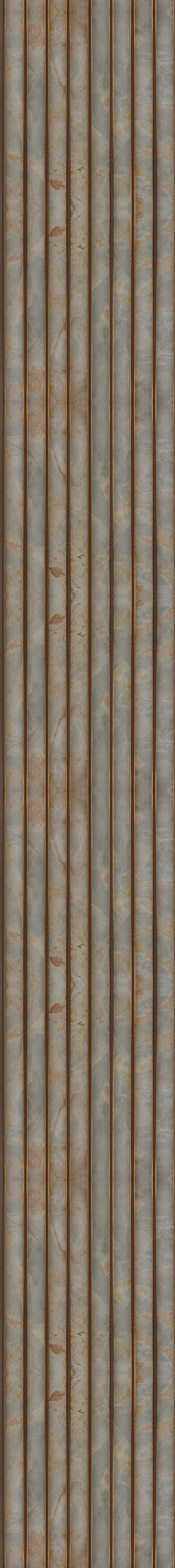Decorative Wall Panel Marble & Stone Grey 8x0.83 Ft - Gl 6534