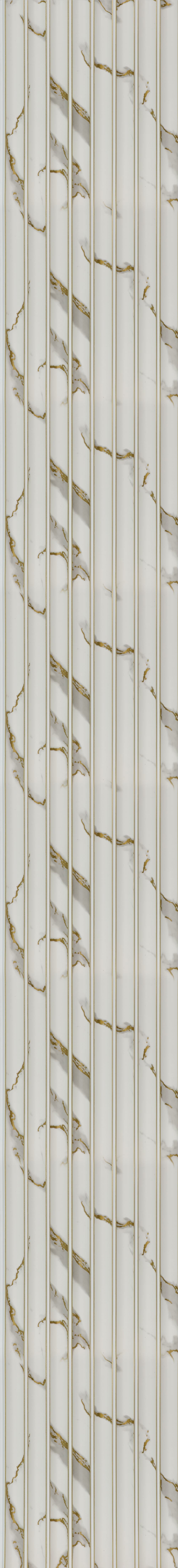 Decorative Wall Panel Marble & Stone Beige 8x0.83 Ft - Gl 6536