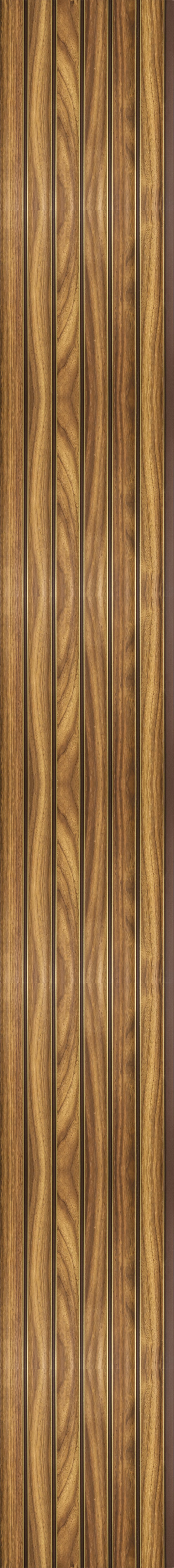 Decorative Wall Panel Wood Brown 8x0.83 Ft - Gl 6538