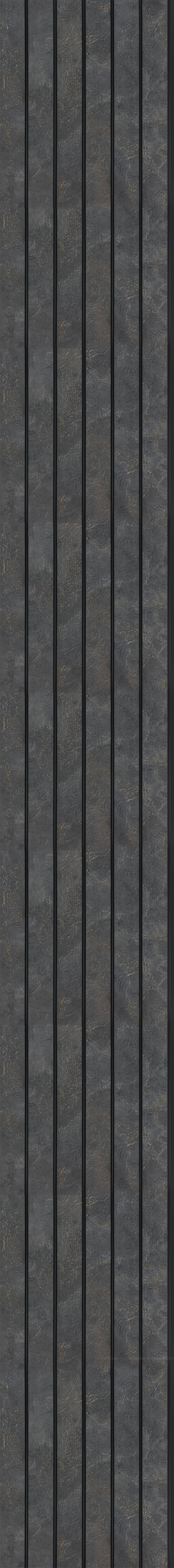 Decorative Wall Panel Marble & Stone Grey 8x0.83 Ft - Gl 6546